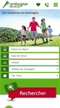Mobile Screenshot of montagne-vacances.com